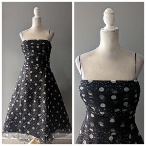 Jessica Howard Nights tulle polka dot dress